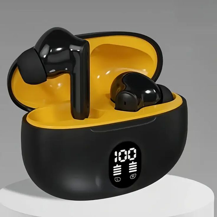 Tws Stereo Earbuds 895B with LED Display – Bluetooth 5.4, ENC Noise Cancellation, – AirPods Style Budget
