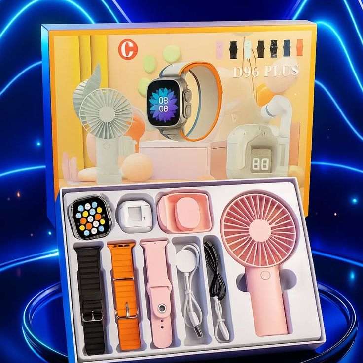 D96 Plus Smartwatch ✅ With beautiful Hand Fan