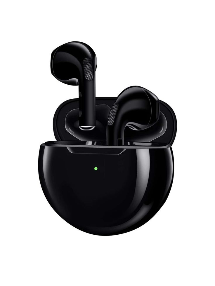 Pro 6 Earbuds Air Pro 6 Tws Wireless Bluetooth Earbuds With High Bass Headset Sport Airpods With Mic