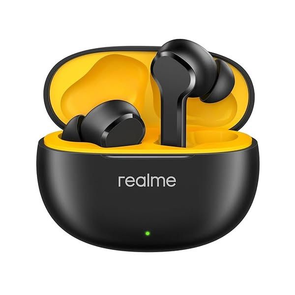 Realme EarBuds T01 Truly Wireless in-Ear Earbuds with AI ENC for Calls, 13mm Dynamic Bass Driver, Upto 28Hrs Battery,88mm
