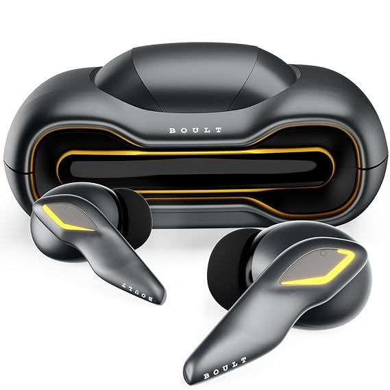 Boult Audio Earbuds Astra with Quad Mic ENC, 48Hrs Battery, Low Latency Gaming, 5.3v Bluetooth