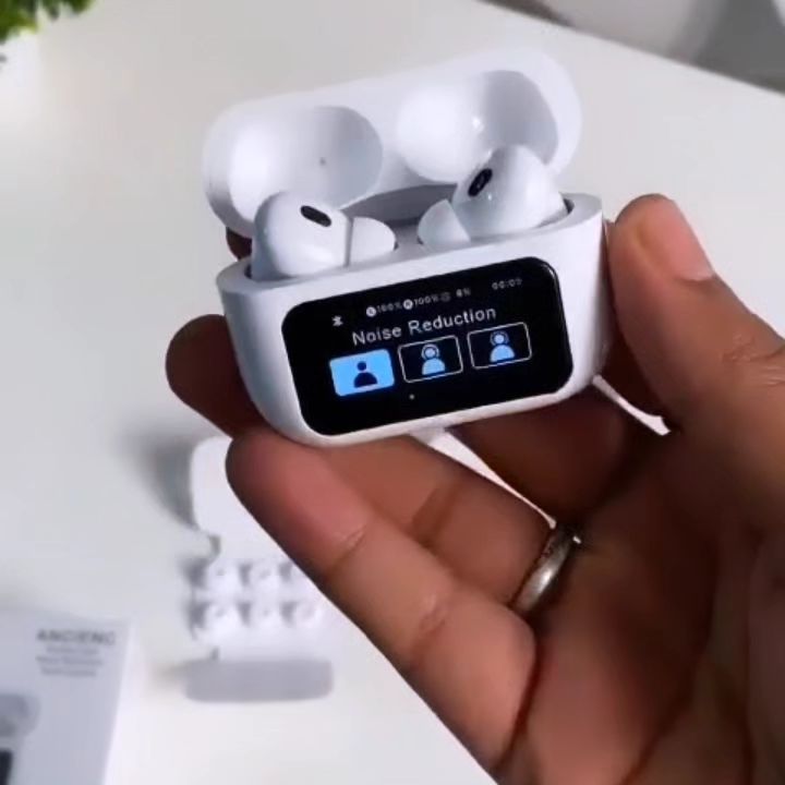 A9 Pro – Premium Sound, Sleek Design  with ANC ENC Super Bass Touch Control for Android and iOS