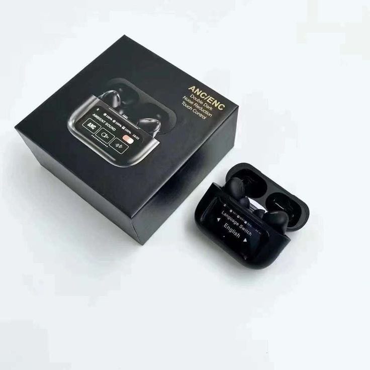 A9 Pro – Premium Sound, Sleek Design  with ANC ENC Super Bass Touch Control for Android and iOS