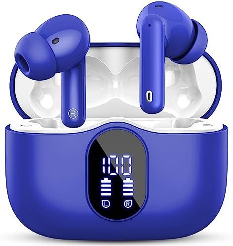 Tws Stereo Earbuds 895B with LED Display – Bluetooth 5.4, ENC Noise Cancellation, – AirPods Style Budget