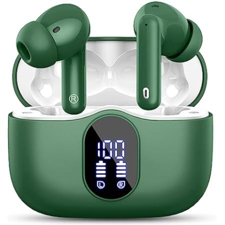 Tws Stereo Earbuds 895B with LED Display – Bluetooth 5.4, ENC Noise Cancellation, – AirPods Style Budget