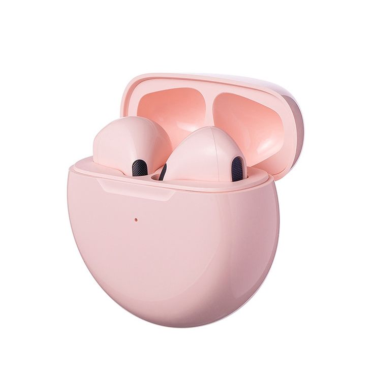 Pro 6 Earbuds Air Pro 6 Tws Wireless Bluetooth Earbuds With High Bass Headset Sport Airpods With Mic