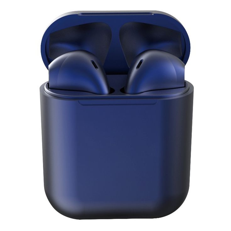 i12 TWS Double i12 Airpods black Wireless Bluetooth Hand Free with Power Bank